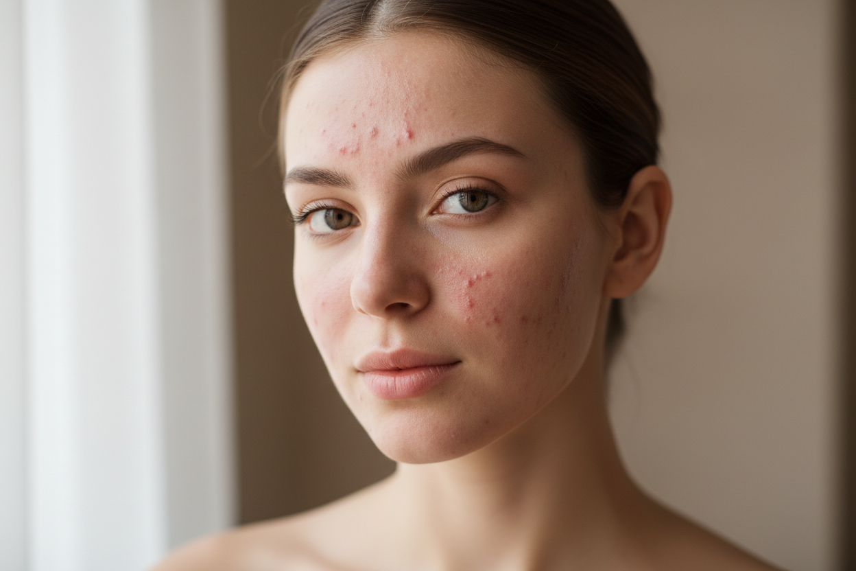 iets meer rode bultjes