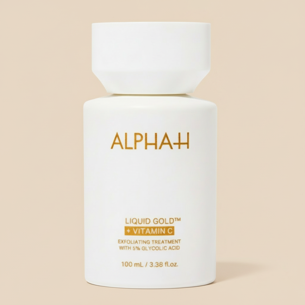 Liquid Gold + Vitamin C – Intensief AHA-exfoliërend serum voor een stralende en egale huid